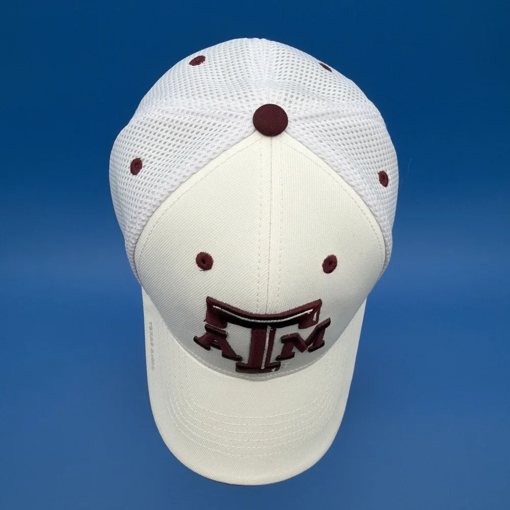 NCAA Texas A&M Aggies Adidas Adjustable White Hat Climate